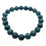 9mm Neon Apatite Gemstone Power Bracelet